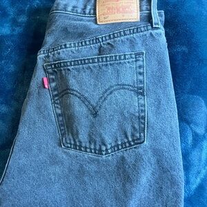 Levi's 501 Jeans button fly black/grey 32x30